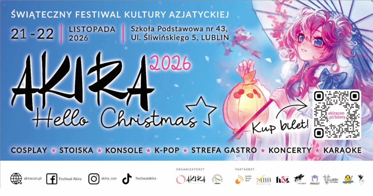 Grafika konwentu Akira 2026